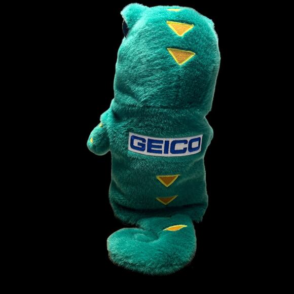 WINNING EDGE DESIGNS Geico Gecko Joe Durant Signed Golf Head Cover Vintage 2003 - Picture 3 of 9